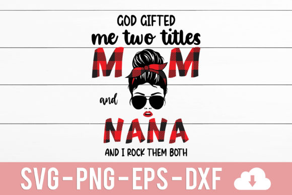 God Gifted Me Two Titles: Crafts Graphics