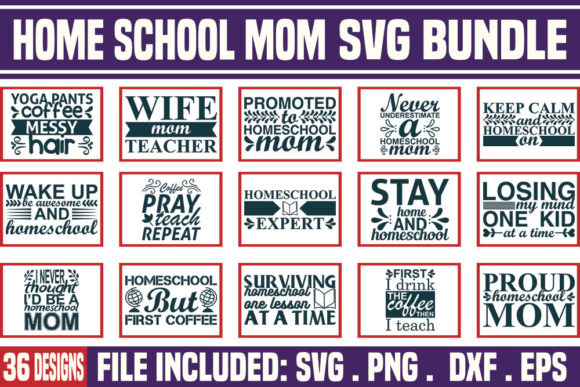 Home School Mom Quotes: Graphics for Crafts