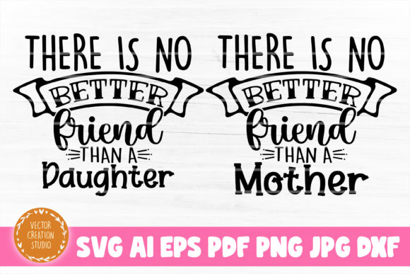 Mom Daughter Graphics for Crafts