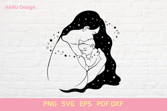 Mom Hug a Baby: Crafts and Graphics Review
