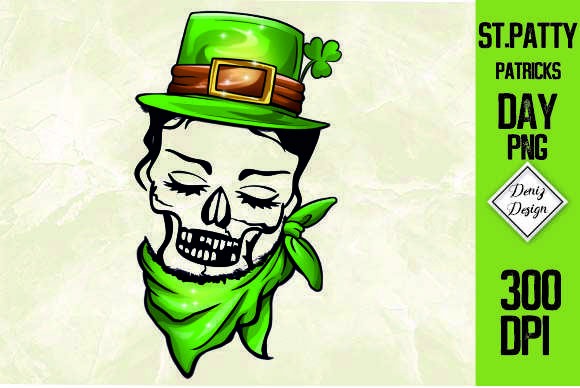 Reviewing the Shamrock Skull Mom Sublimation Design