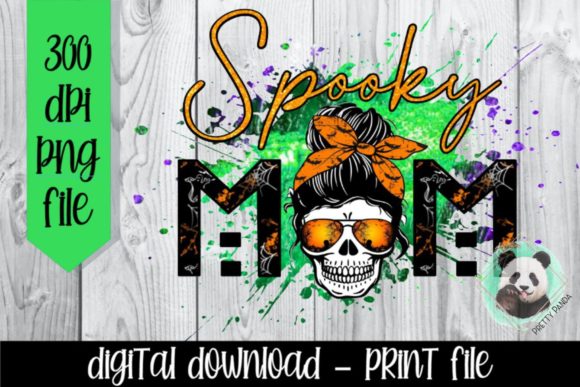 Spooky Mom Halloween Sublimation Design Review