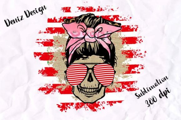 Sublimation Mom Life Skull: Graphics for Crafts