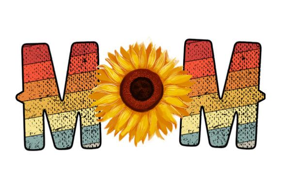 Sunflower Mom Graphics for Crafts & Blogs